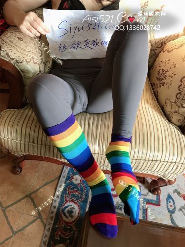 原味丝袜|袜类,臭棉袜,多色彩条纹 小腿袜 棉袜