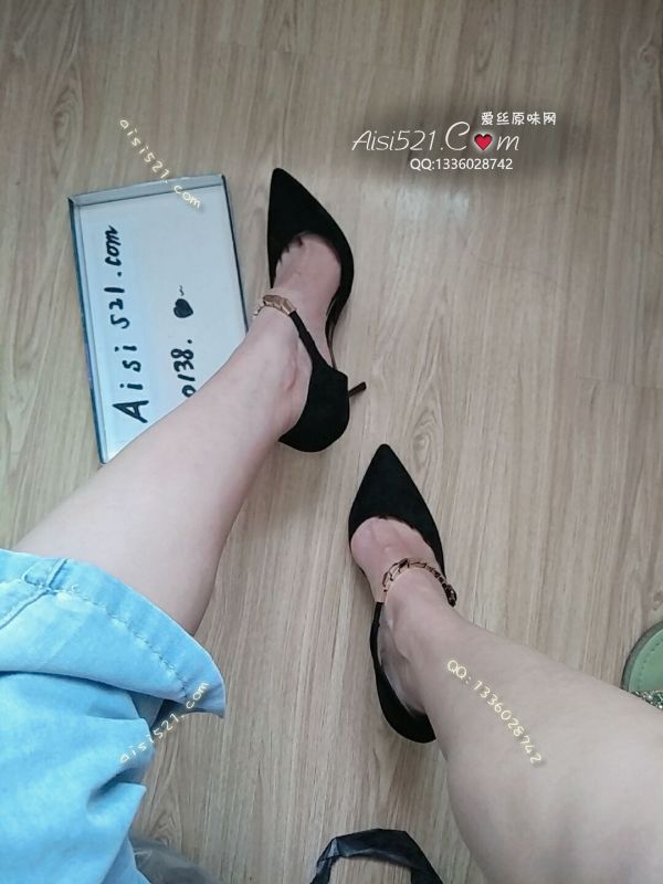 原味女鞋|鞋类,高中短跟,霸气御姐的超高黑色细跟高跟鞋，跪下舔舐女王的玉足吧~