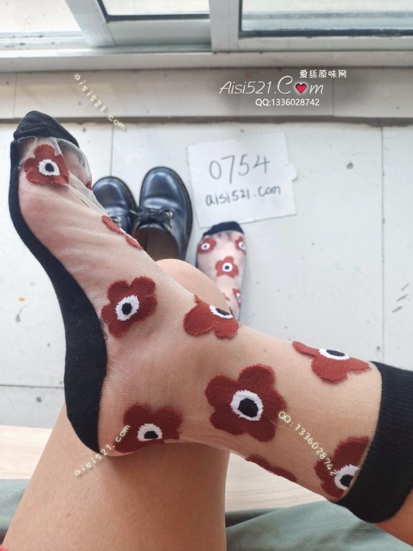 棉底小花花短丝袜原味丝袜|袜类臭短丝袜