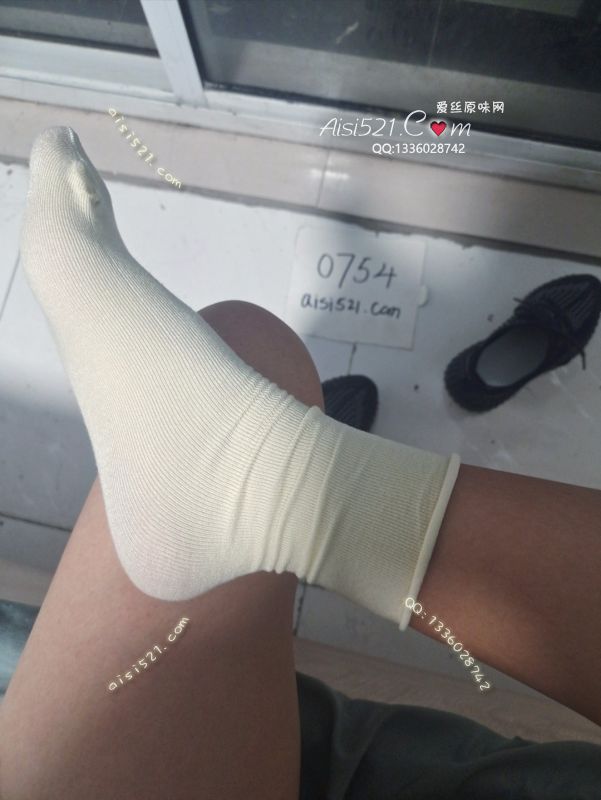 鹅黄色薄款短棉袜原味丝袜|袜类臭棉袜