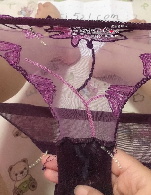 闷sao熟女的紫色蕾丝sao内内，吸味吸液原味内裤|裤类三角内内
