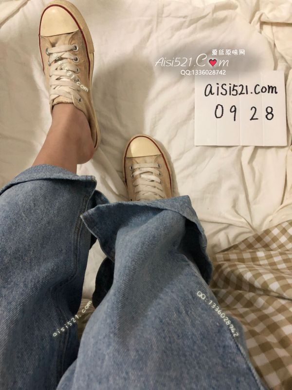 原味女鞋|鞋类,休闲平底,仅此一双  高中穿到现在  臭旧脏帆布鞋