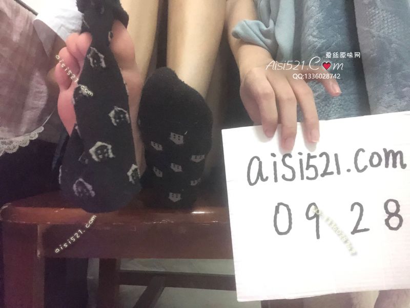 原味丝袜|袜类,臭棉袜,一双旧袜  黑色  卡通中短袜1