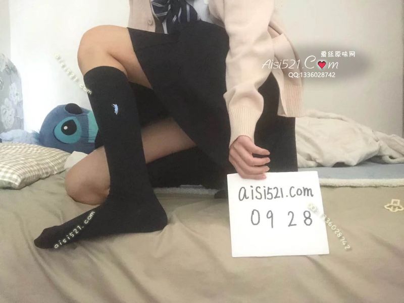 原味丝袜|袜类,臭长筒丝袜,小腿棉袜 绀色（同款可选白色）学生萝莉绝对领域校供JK刺绣制服1