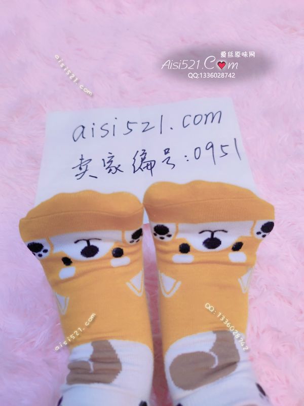 原味丝袜|袜类,臭棉袜,黄色卡通耳朵袜子 短筒棉袜 超吸汗超级无极臭臭的