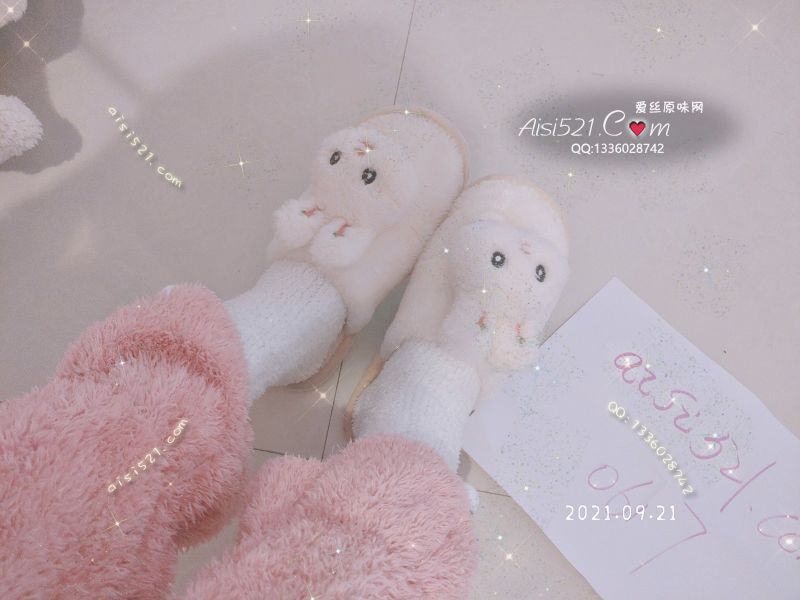 原味女鞋|鞋类,凉鞋拖鞋,可爱兔子拖鞋（日常穿）