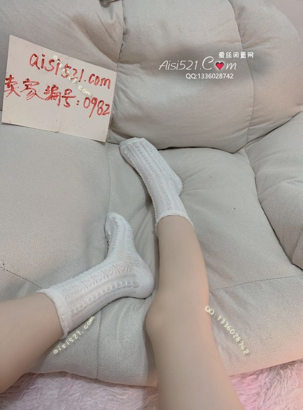 有些厚的吸汗小白袜原味丝袜|袜类臭棉袜